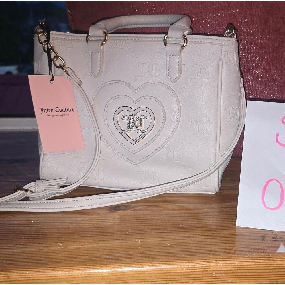 Juicy Couture Only U N Me Crossbody- White